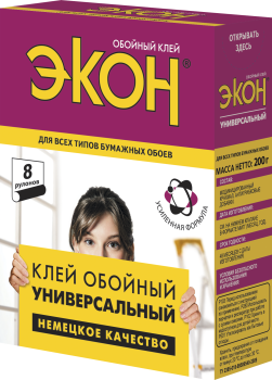 Клей для обоев ЭКОН Универсальный 200 г