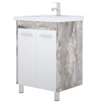 Тумба напольная Лорена 85х65х45см цвет антик