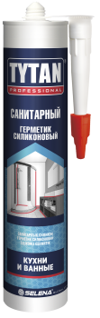Герметик санитарный Tytan Professional силиконовый прозрачный 280 мл