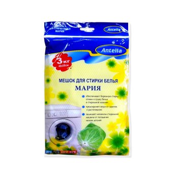 Мешок для стирки Мария 50х40 см /цвет белый