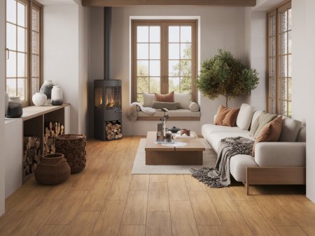 Керамогранит Bonsai Tree, бежевый 89,8х21,8х0,8 см