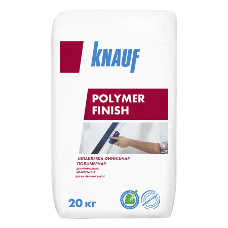Шпатлевка Knauf Полимер Финиш белая 20 кг