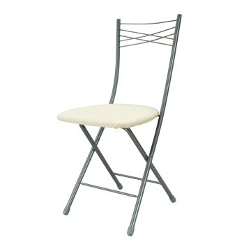 Стул слоновая кость, форма квадрат 40х39,5х89 см