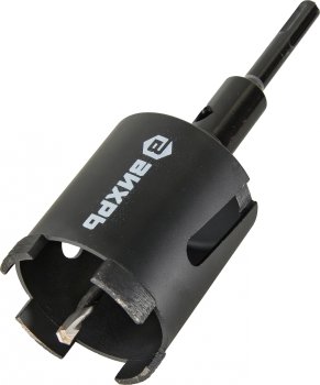 Коронка буровая Вихрь в сборе алмазная 68 мм по бетону