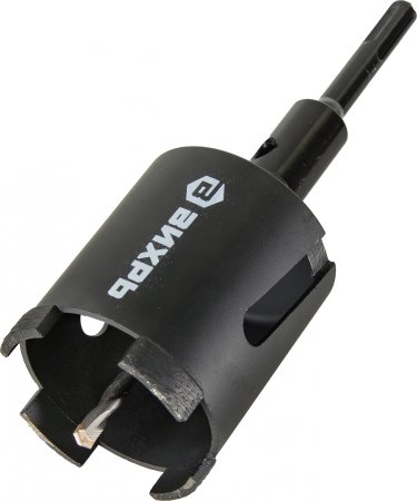 Коронка буровая Вихрь в сборе алмазная 68 мм по бетону