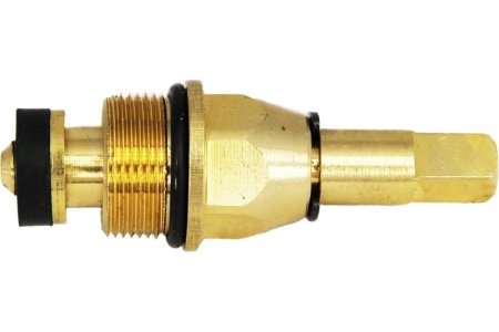 Кран-букса резиновая длинная М18 1/2" цвет желтый