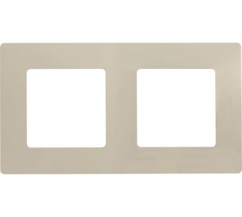 Рамка Legrand Etika 2 поста, цвет слоновая кость, арт. 672512