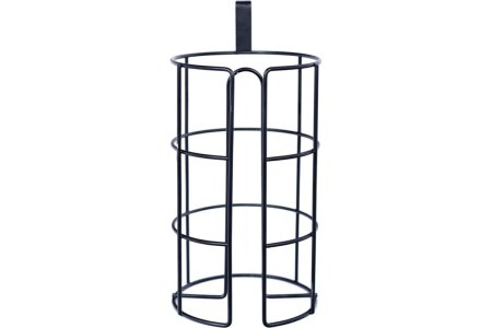 Держатель для бумажных полотенец  Лофт цельный цвет черный 22,5см 120 мм 1 шт