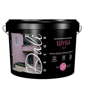 Штукатурка декоративная DALI-DECOR шуба 15 кг