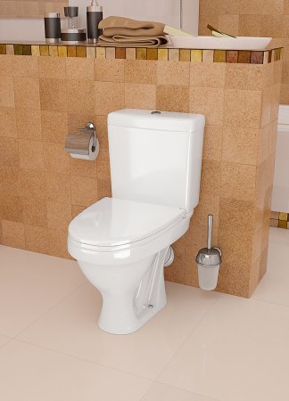 Унитаз-компакт Santeri Воротынск Форвард напольный  выпуск косой