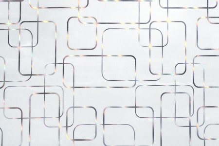 Клеенка силикон 165-G золото/прозрачный фон 0,8х20м