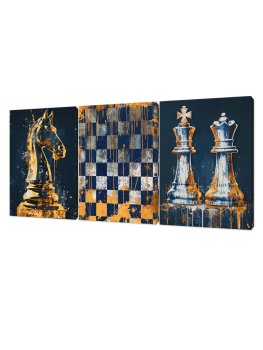 Модульная картина Шахматы 40х 30см