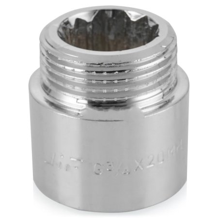 Удлинитель хром 20 мм ВР-НР 3/4"