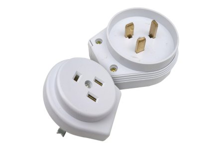 Разъем для электроплит встраиваемый Россия 32А 250В 2P+PE белый IP20