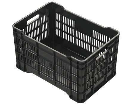 Ящик Альт для овощей 51х34,5х30см цвет черный