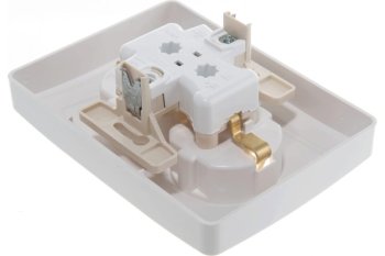 Розетка силовая двойная встраиваемая Schneider Electric Blanca с заземлением, цвет белый, арт. BLNRS001021