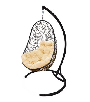 Кресло подвесное Овал 83х83х186см 1 местное 120кг
