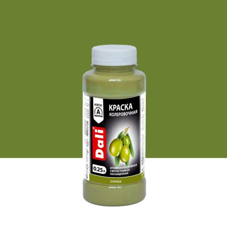Колер-краска Dali 0,25 л олива