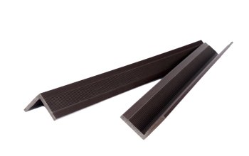 Угловой профиль дерево-полимерный композит венге 3000х40х40