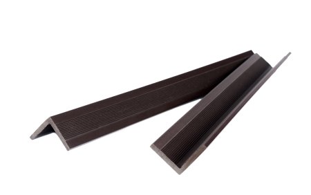 Угловой профиль дерево-полимерный композит венге 3000х40х40