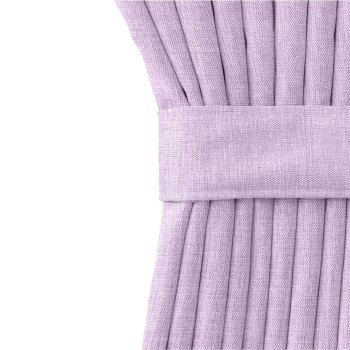 Комплект портьерных штор рогожка Волшебная ночь 165хсиреневый