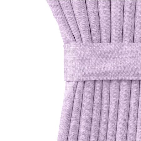 Комплект портьерных штор рогожка Волшебная ночь 165хсиреневый