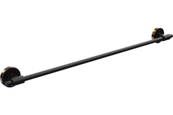 Полотенцедержатель 1 держатель на саморезах черный LORD Полотенцедержатель 1 держатель на саморезах черный LORD