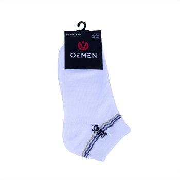 Носки мужские OEMEN VM043 спорт р.43-44 цвет белый
