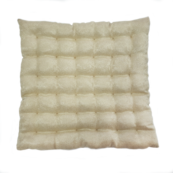 Подушка для стула 43х43х4 см золотой песок