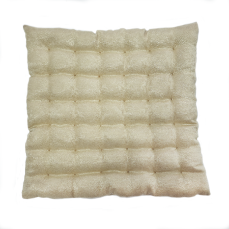 Подушка для стула 43х43х4 см золотой песок