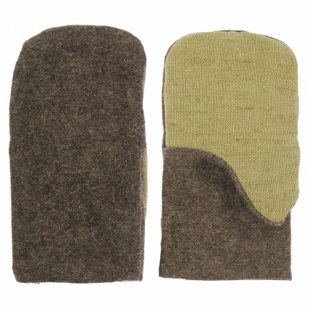 Рукавицы с брезентовым наладонником сукно