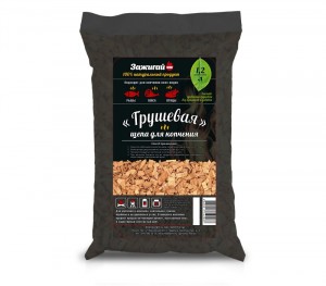 Щепа для копчения Зажигай груша 1,2л