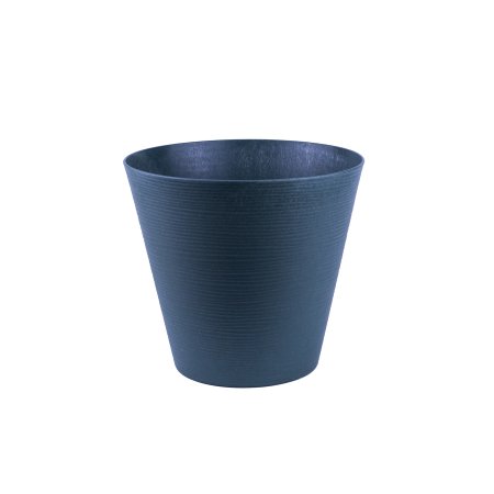 Кашпо с дренажной вставкой Конус ЭКО 3л малахит