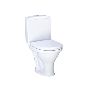 Унитаз-компакт Santeri Воротынск Вест напольный  выпуск косой Унитаз-компакт Santeri Воротынск Вест напольный  выпуск косой