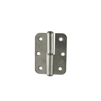 Петля накладная 70х65мм без покрытия, левая