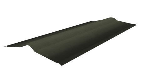 Коньковый элемент для Ондулин Smart 1040х360х360 мм зеленый