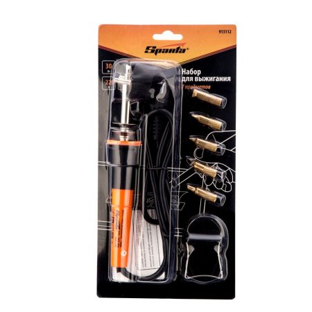 Набор для выжигания 30 Вт 0,2г 913 112 7 предметов