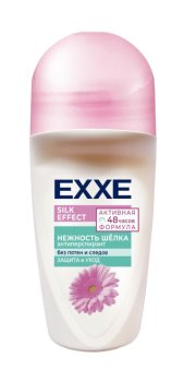 Антиперспирант Exxe Нежность шёлка ролик,  50 мл женский