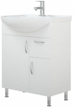 Тумба напольная Олимп 85х65х45см цвет белый