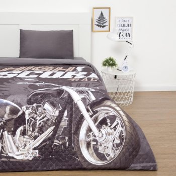 Покрывало Этель High score 210х140 см серый