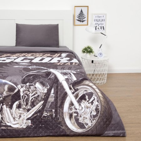 Покрывало Этель High score 210х140 см серый