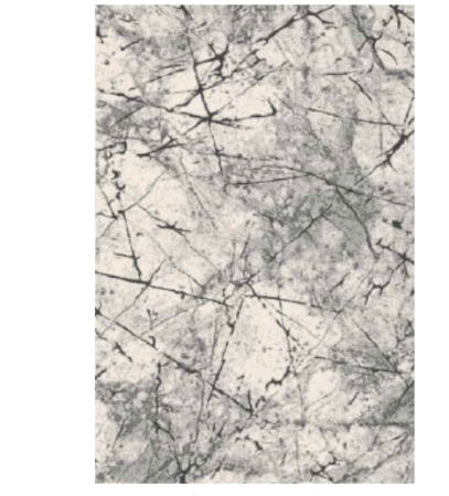 Ковер интерьерный Элисон овал 3х2м серый