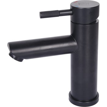Cмеситель для раковины одноручный ARGOTECH Solid  цвет черный Cмеситель для раковины одноручный ARGOTECH Solid  цвет черный
