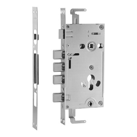 Замок врезной Нора-М КЗВР-1 68 хром 90мм