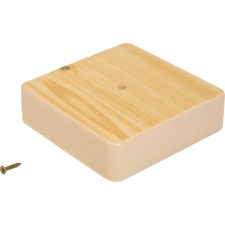 Коробка распределительная накладная для кабель-канала Gemini Electro 100х100х44мм IP40 сосна, арт. 41221-11