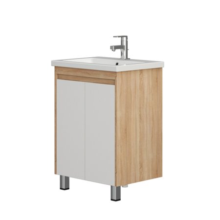 Тумба напольная Остин 85х60х40см цвет сонома Тумба напольная Остин 85х60х40см цвет сонома