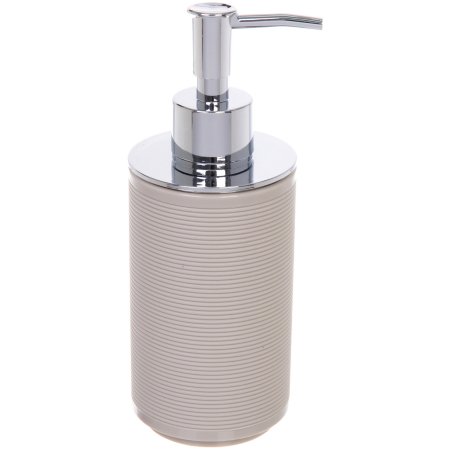 Дозатор для жидкого мыла Амадей пластик цвет бежевый настольный