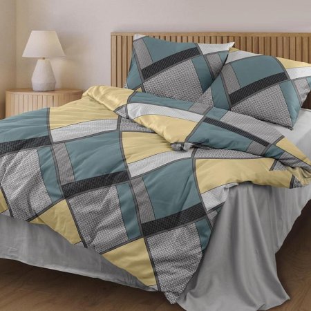 Комплект постельного белья Ритмы полутороспальный бязь микс Комплект постельного белья Ритмы полутороспальный бязь микс