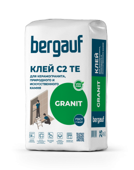 Клей для керамогранита Granit Bergauf 25 кг