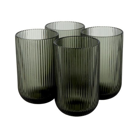 Набор стаканов Grey цвет серый 465мл 4шт